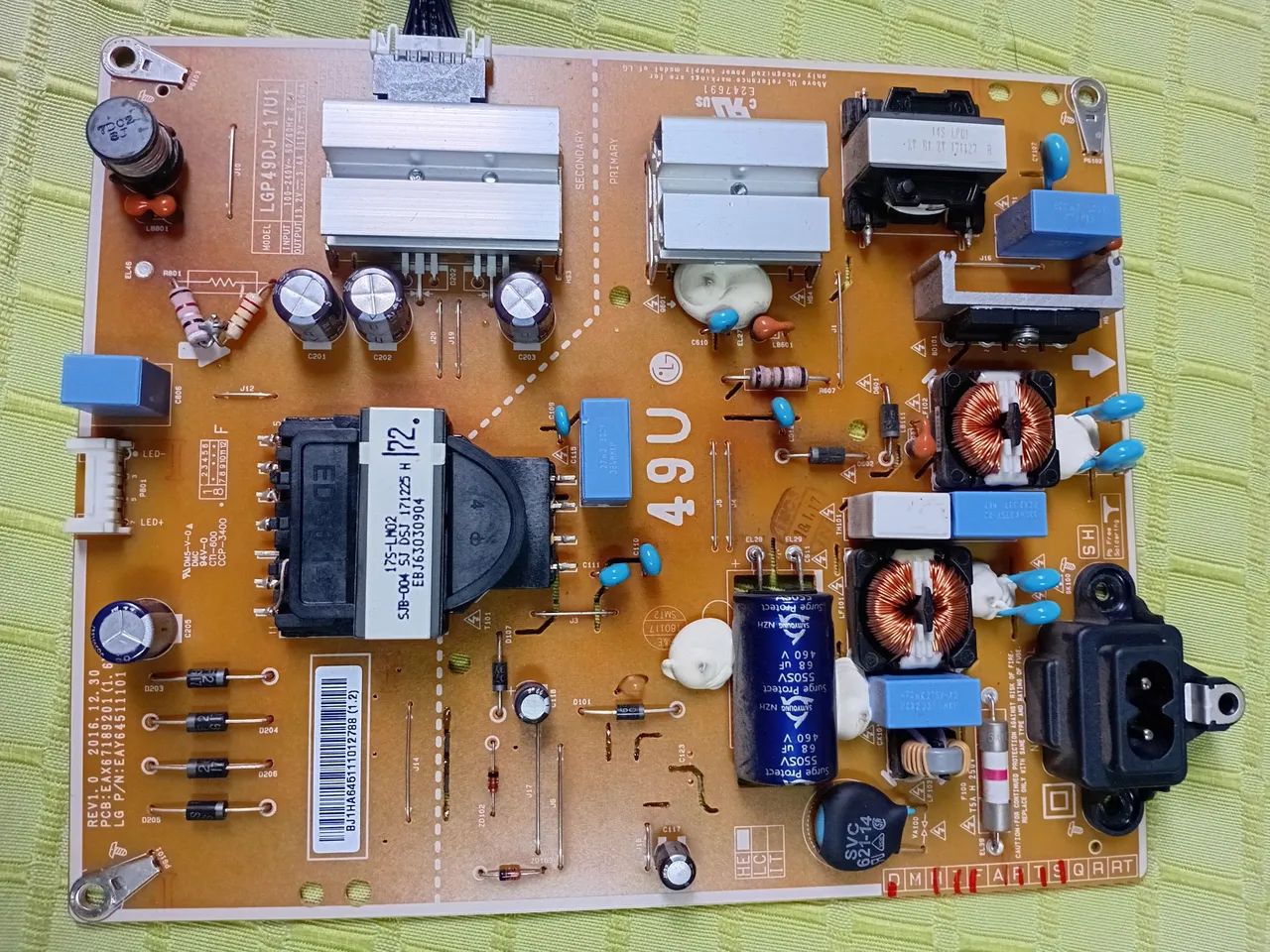 Placa Fonte  Tv LG 50 polegada