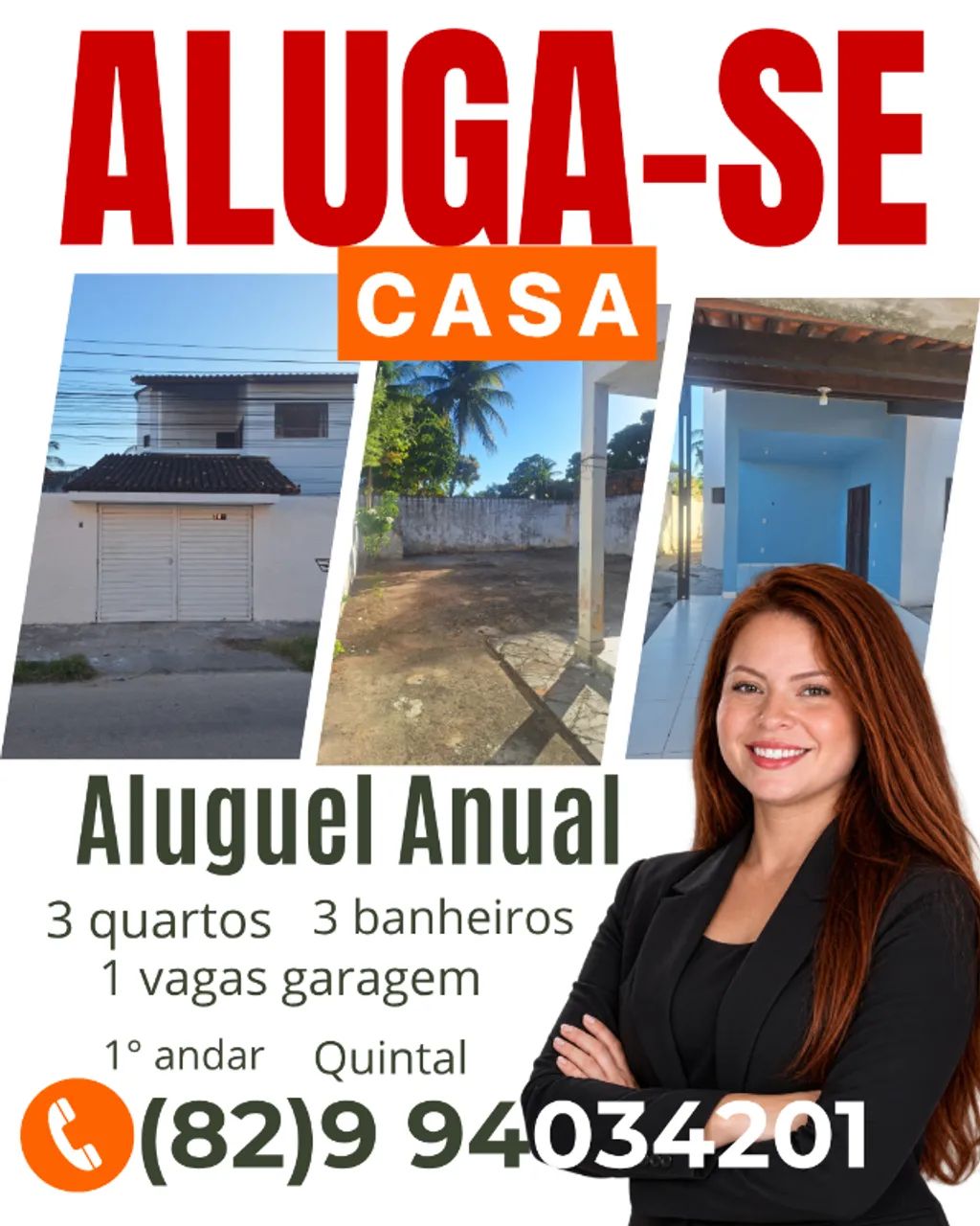 Alugo casa em Barra Nova 2 pavimentos