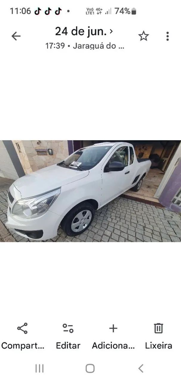 Chevrolet Montana LS 1.4 ECONOFLEX 8V 2P 2016