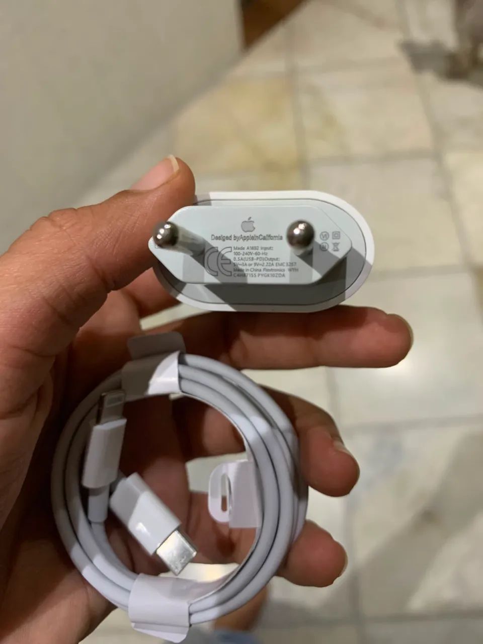 Carregador de Iphone