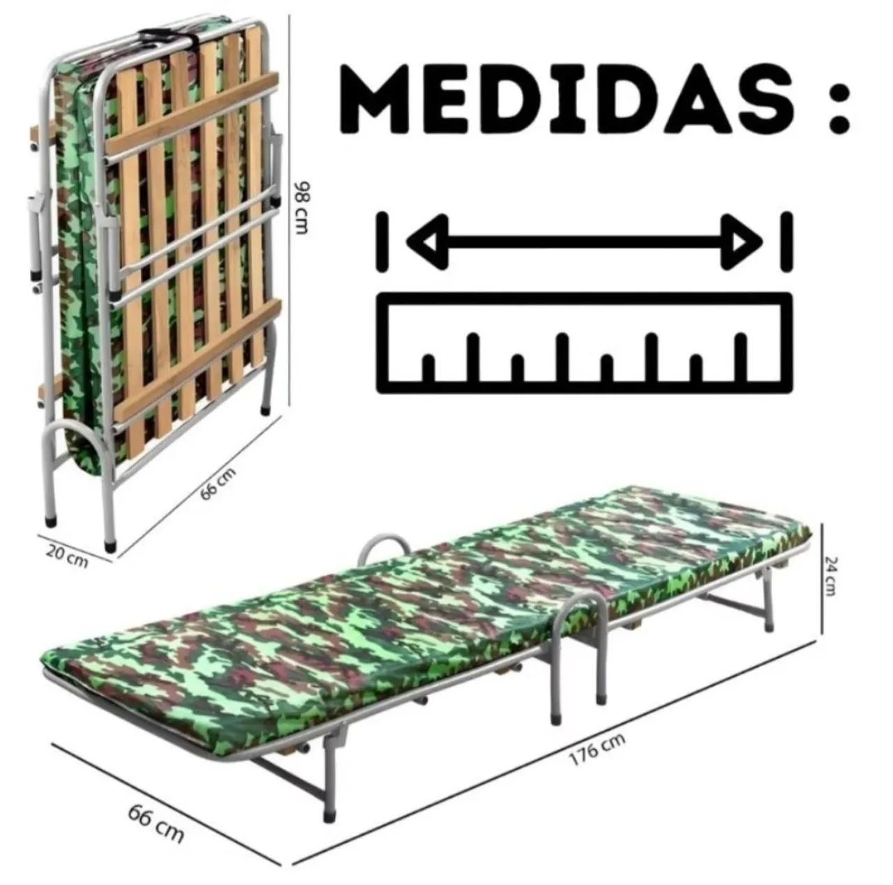 Cama de camping  - Foto 2