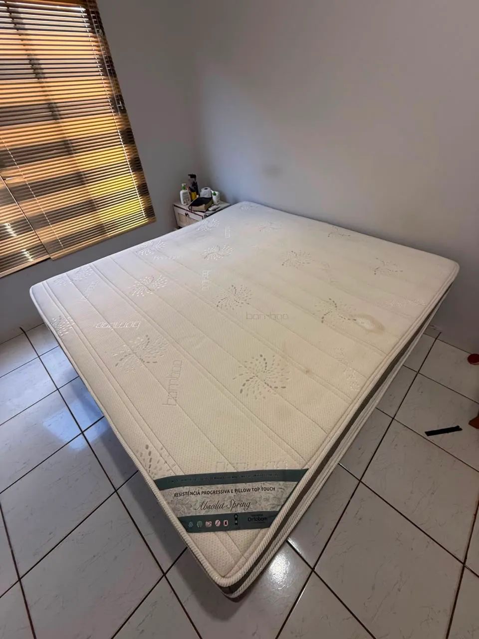 Cama king size Absolut Spring - Ortobom - Foto 5