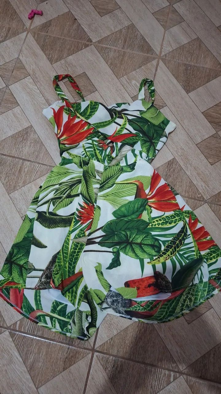 Macaquinha estilo vestido