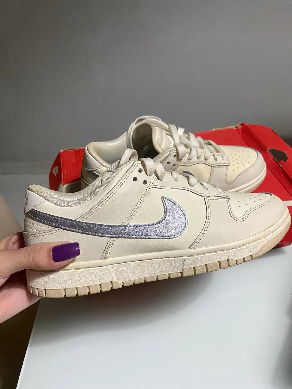 Tênis Nike Dunk Low Seminovo Original  - Foto 3
