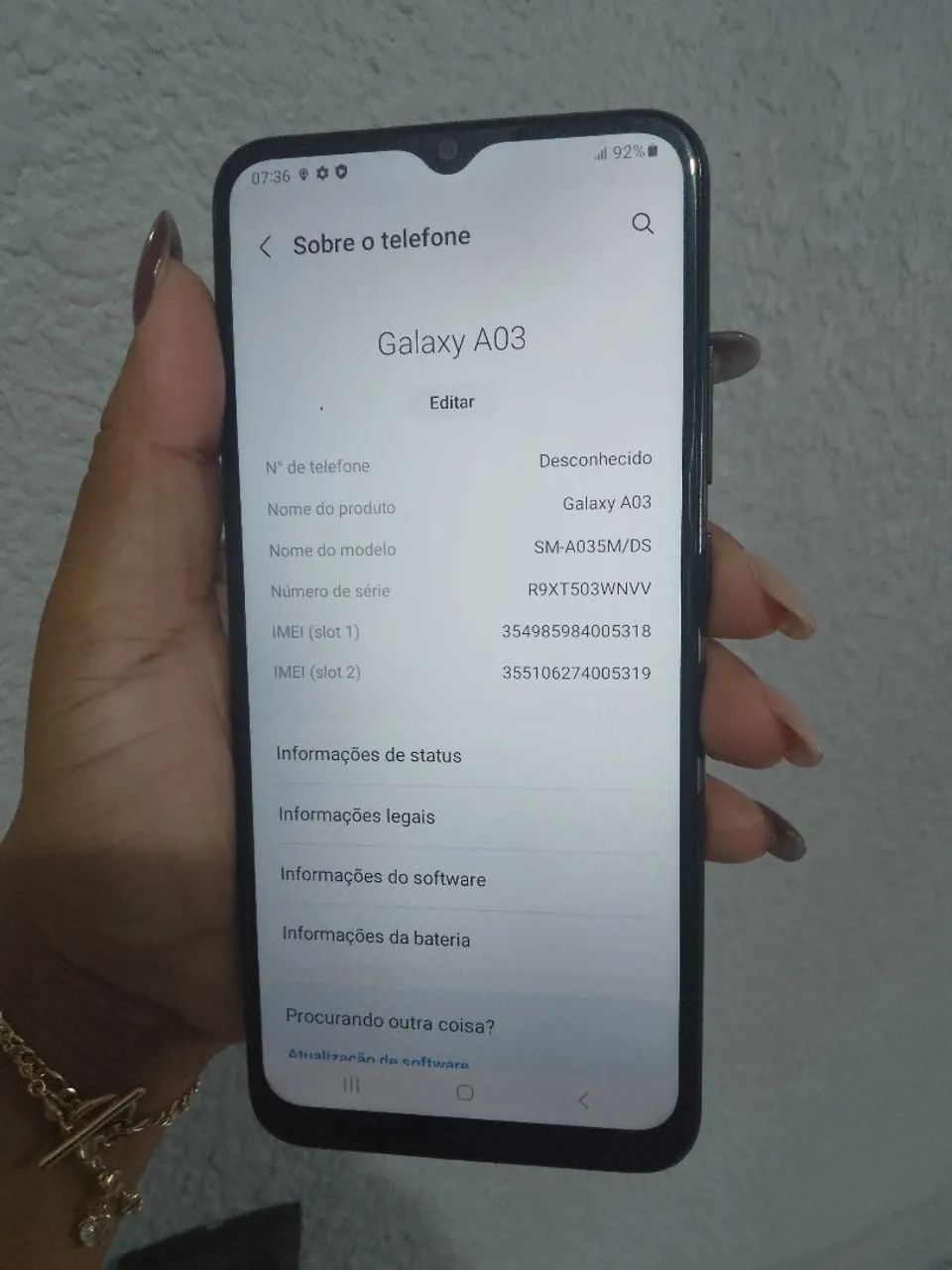 Samsung Galaxy A03  - Foto 4