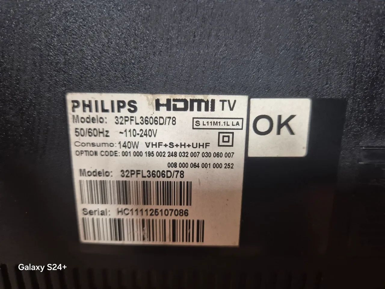 TV PHILIPS 32 MODELO 32PFL3606D/78 - Foto 5