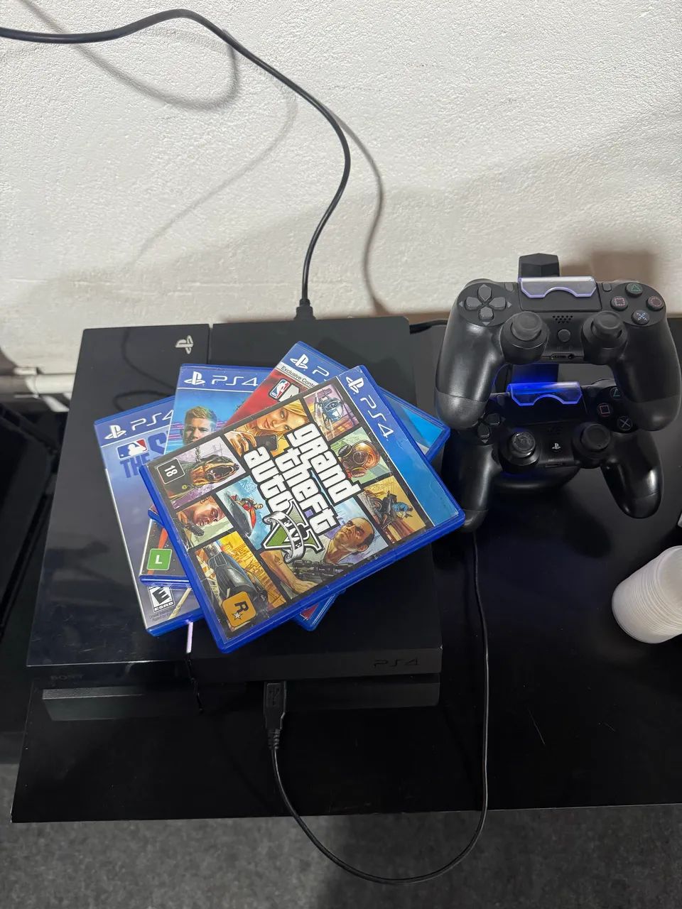 PS4 COMPLETO 2 CONTROLES - Foto 5