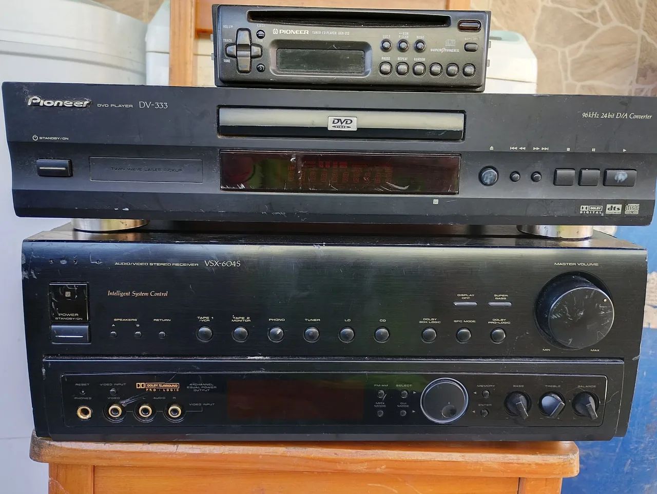 Amplificador e cd player pioner - Foto 3
