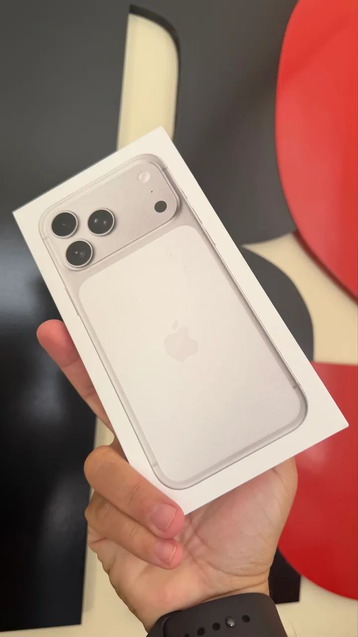 IPHONE 17 PRO MAX 512GB SILVER LACRADO - Celulares e Smartphones