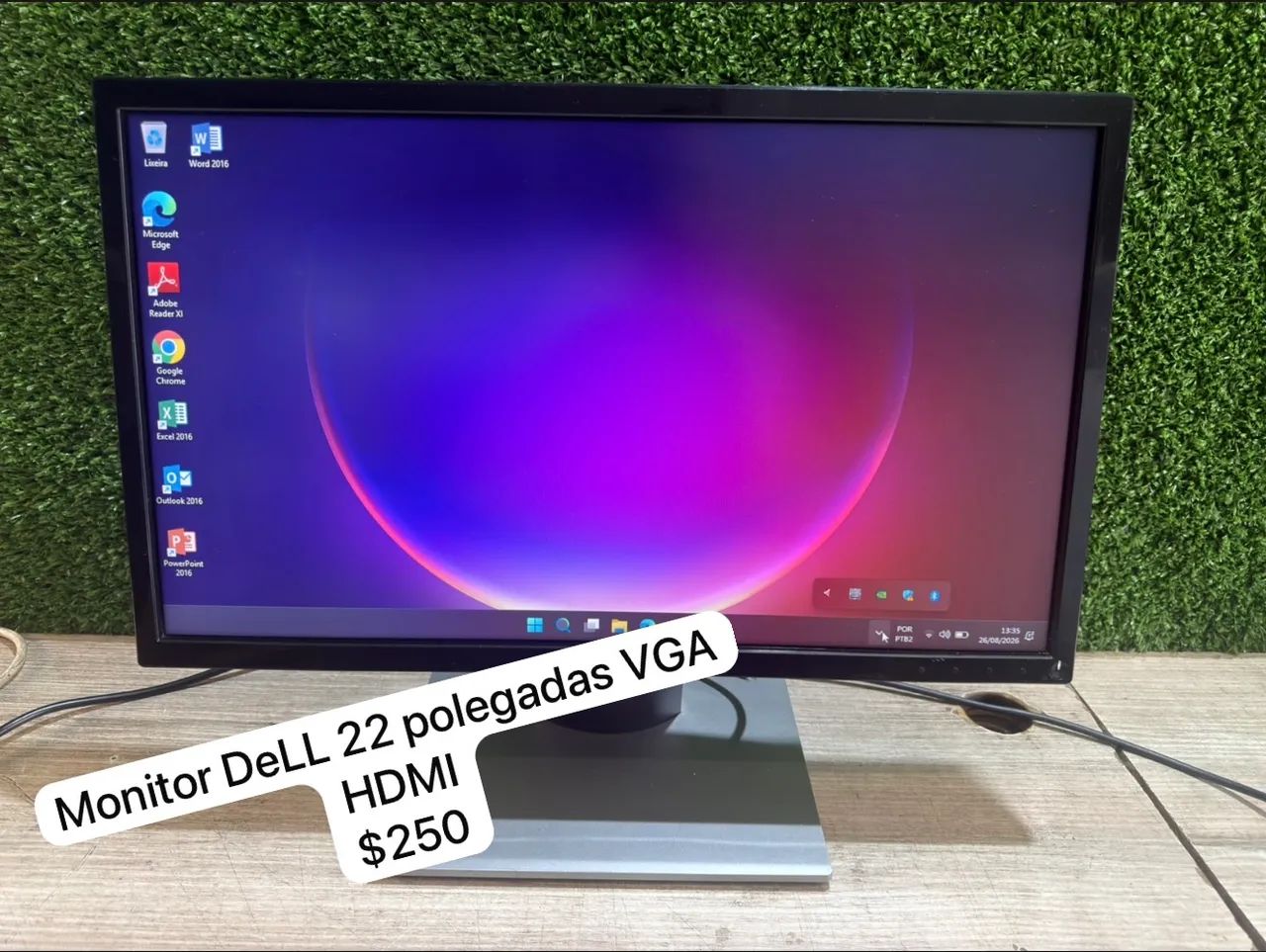 Monitor DeLL 22 polegadas VGA HDMI