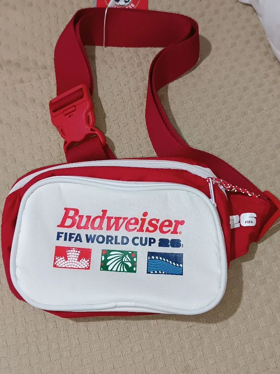 Bolsa transversal Budweiser  marca KijiFWC26 kiji - Foto 4
