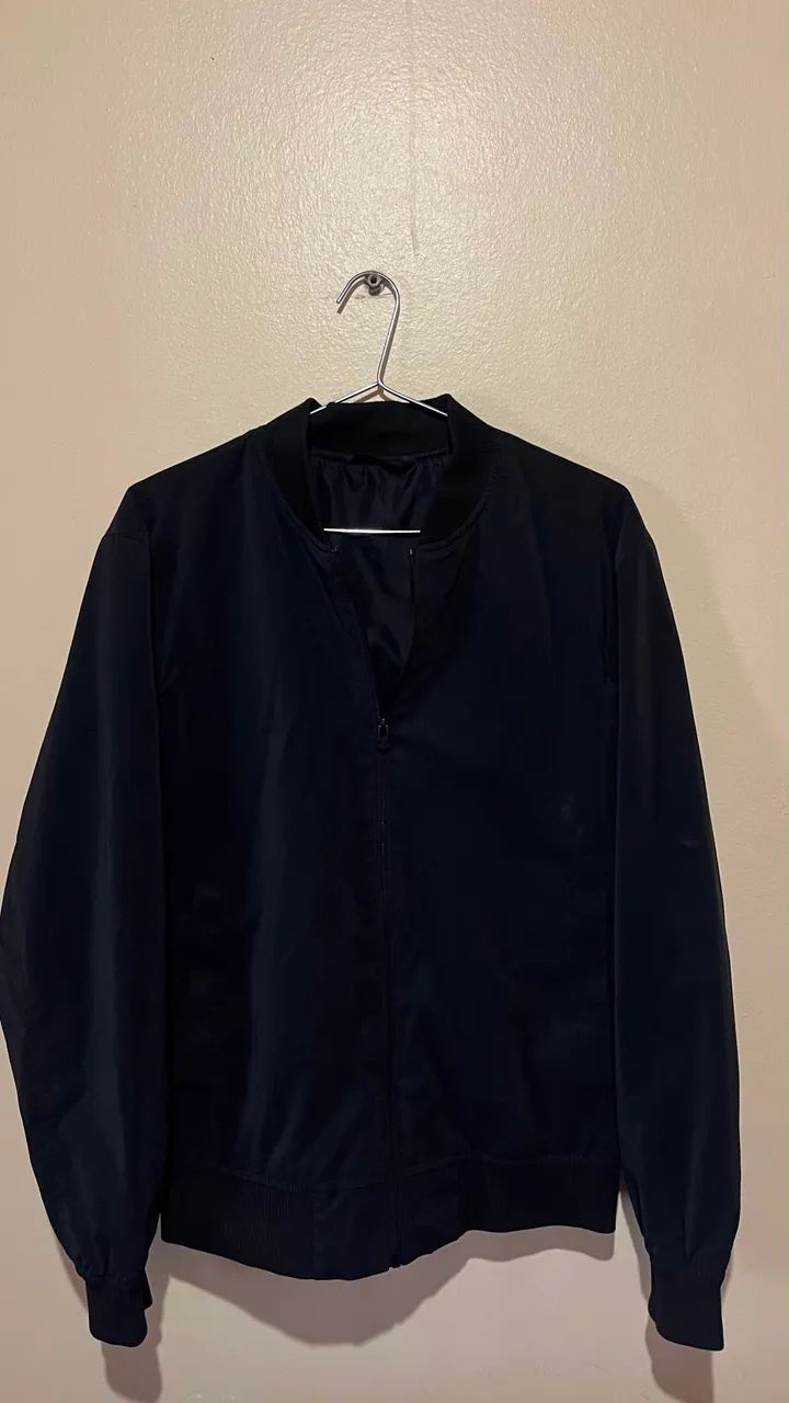 Jaqueta Bomber Zara Preta