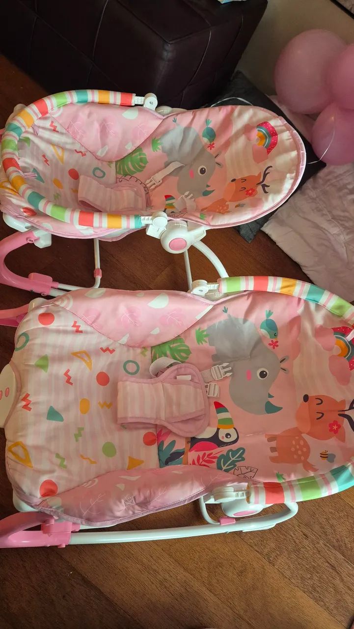 Duas cadeirinhas de bebê repousadeira  - Foto 5