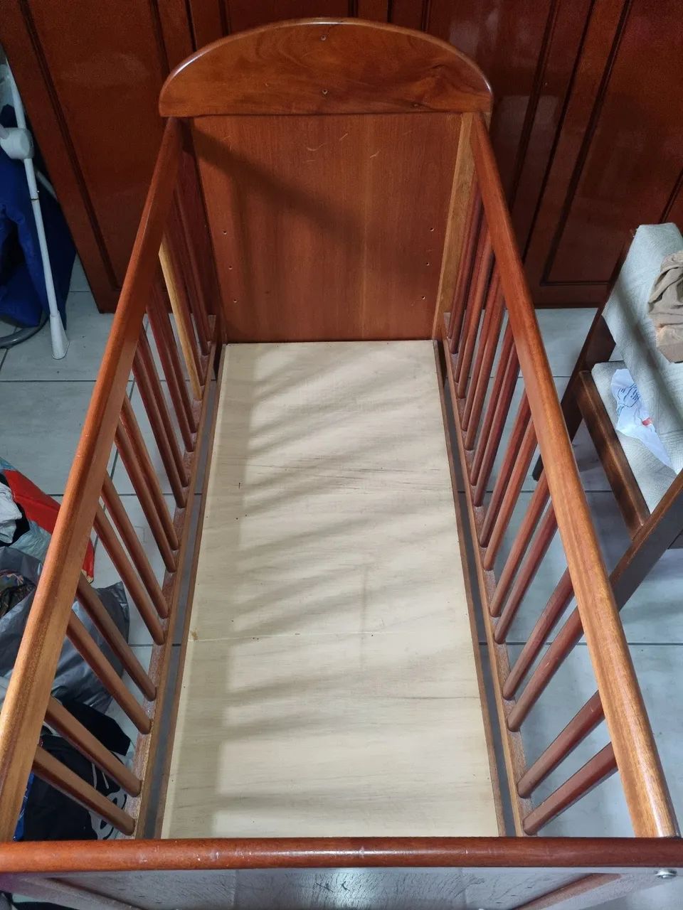 Berço de Madeira com Colchão - Foto 2