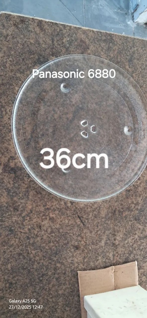 Prato original MicroOndas Panassonic 6880