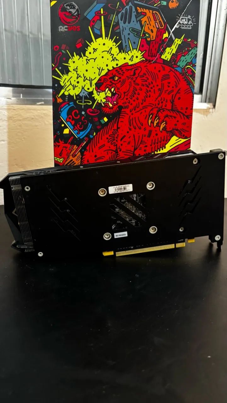 RX 570 4GB COM DEFEITO - Foto 4
