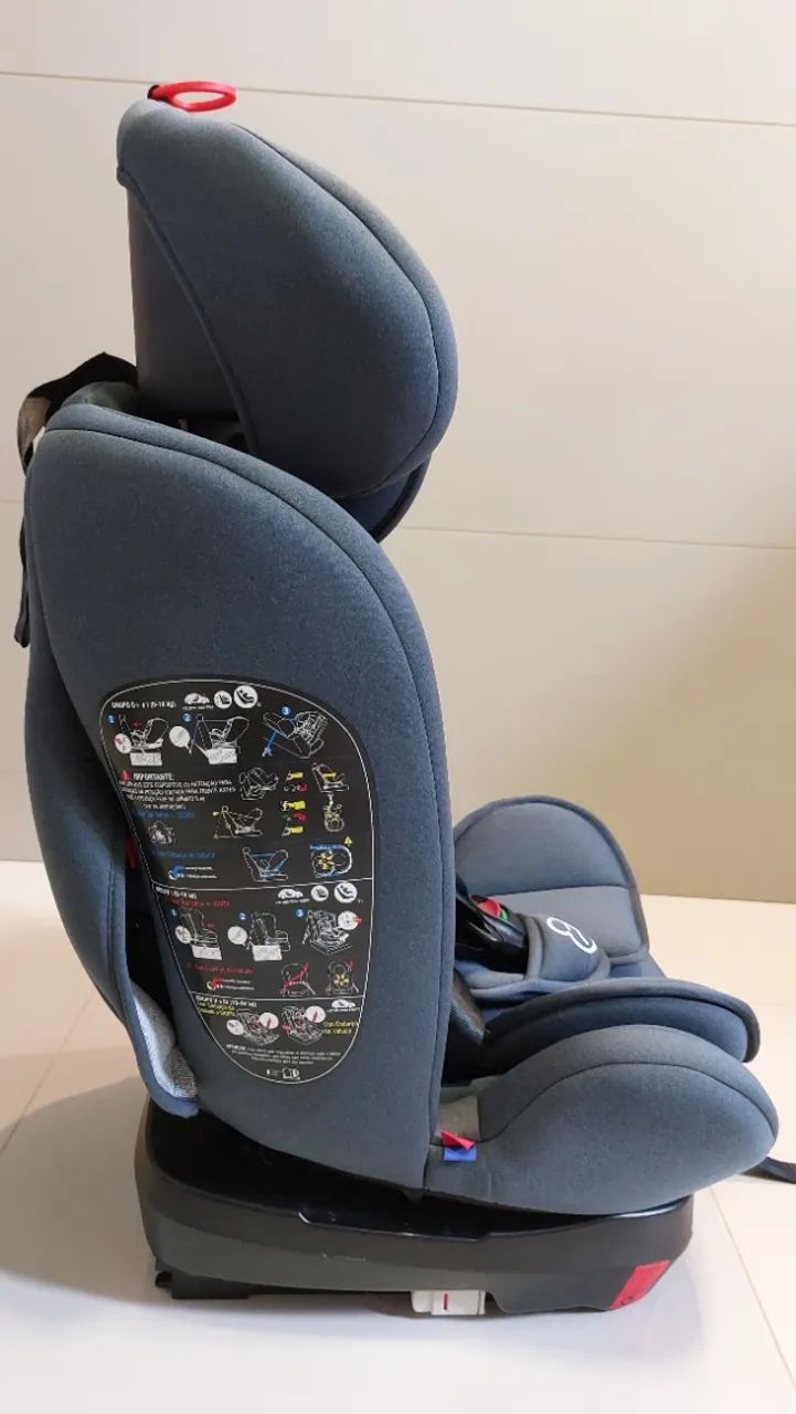 Cadeira Infantil para Carro GALZERANO IMOLA 360 Isofix 0-36k 8019pt Cinza - Foto 2