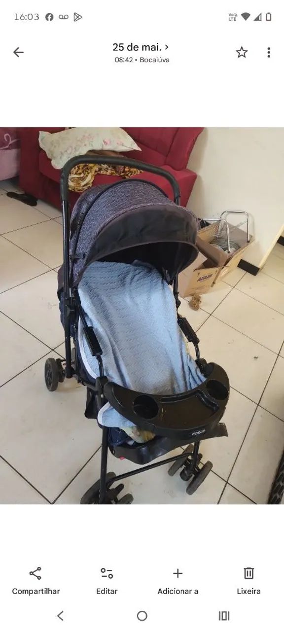 Vendo carrim de bebe - Foto 4