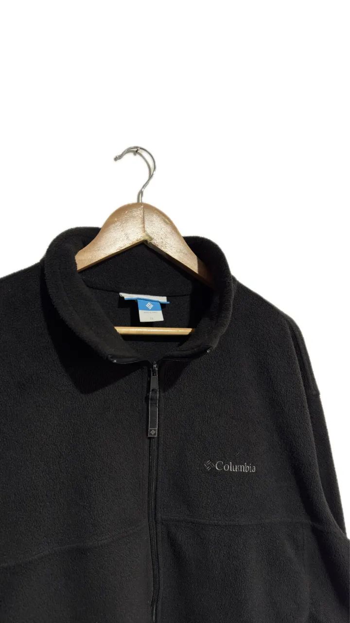 Fleece columbia preto