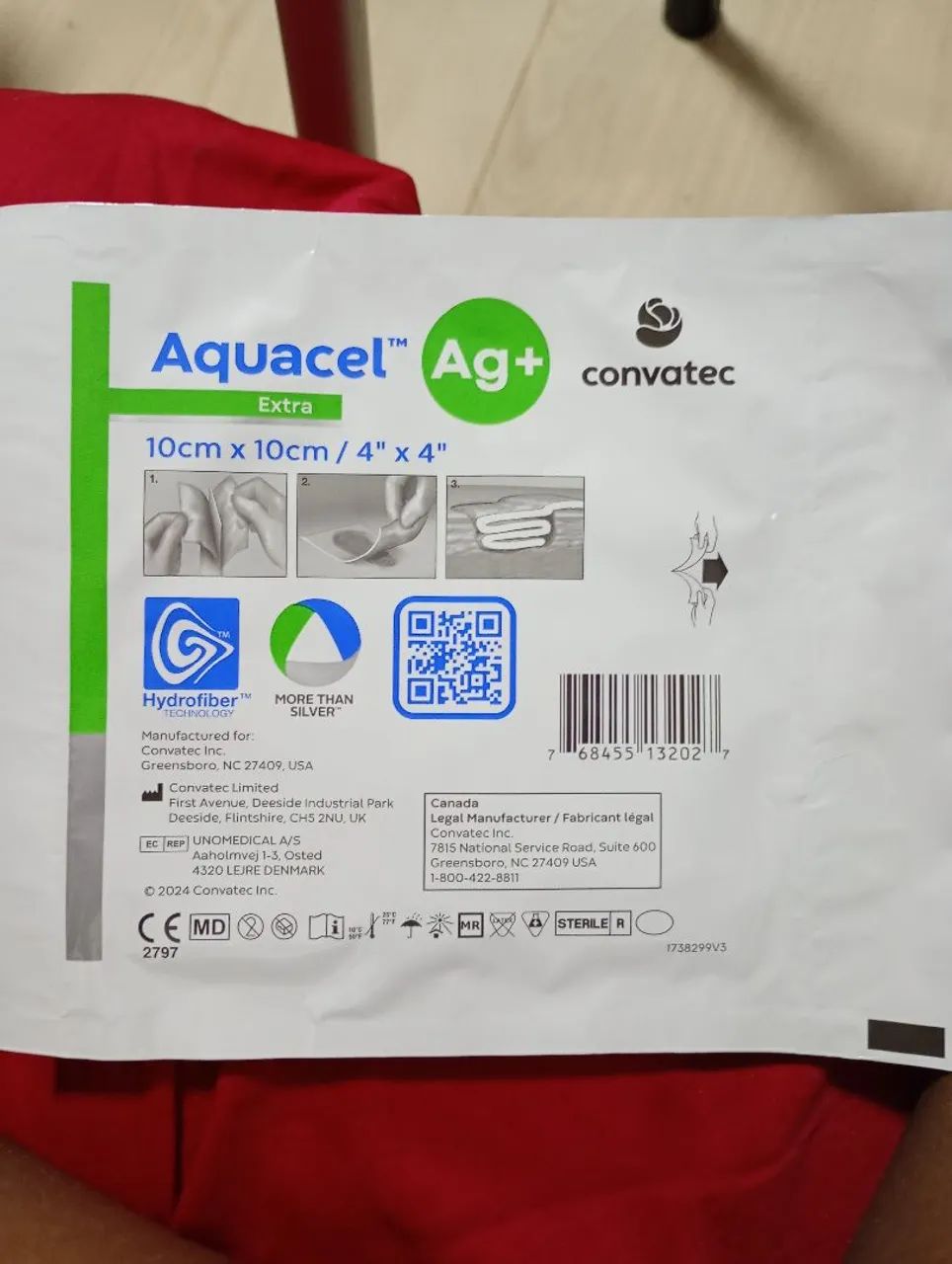 Curativo Aquacel tem Ag 