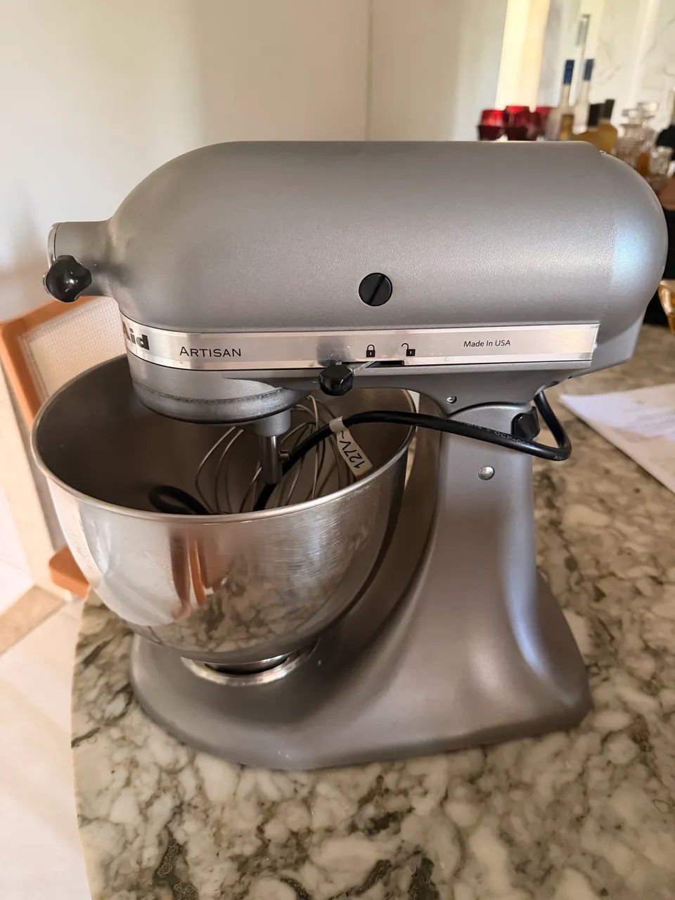 Batedeira kitchenaid 110v, estado de nova, perfeito estado  - Foto 2