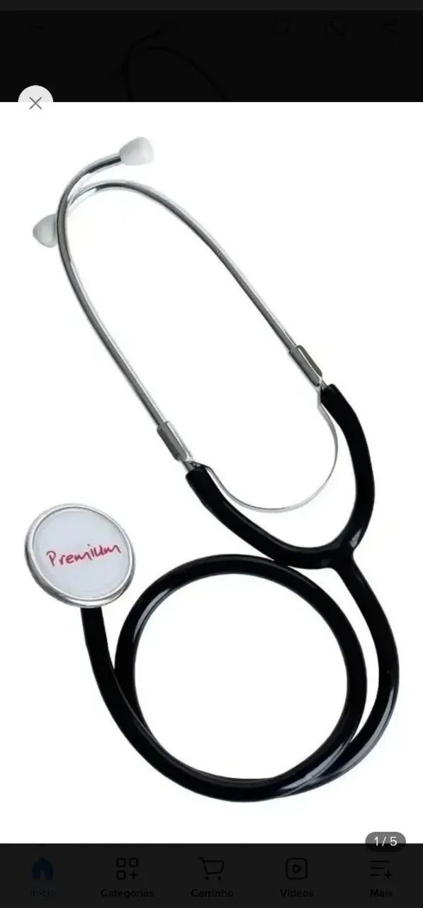 Estetoscópio Premium - Simples, Leve e Prático - Foto 2