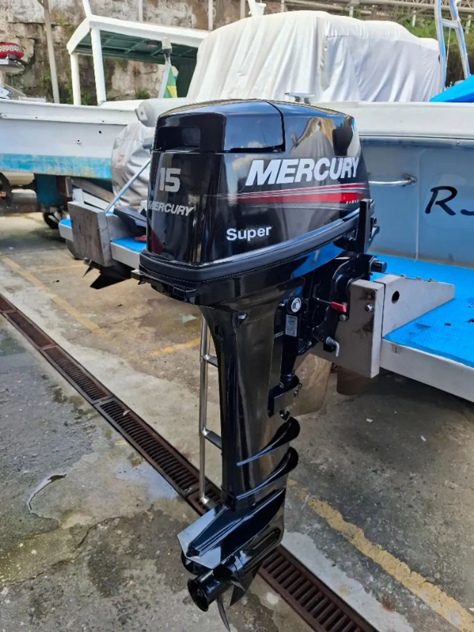 Motor de popa Mercury 15 Hp longo ano 2025 sem uso - Tratores e ...