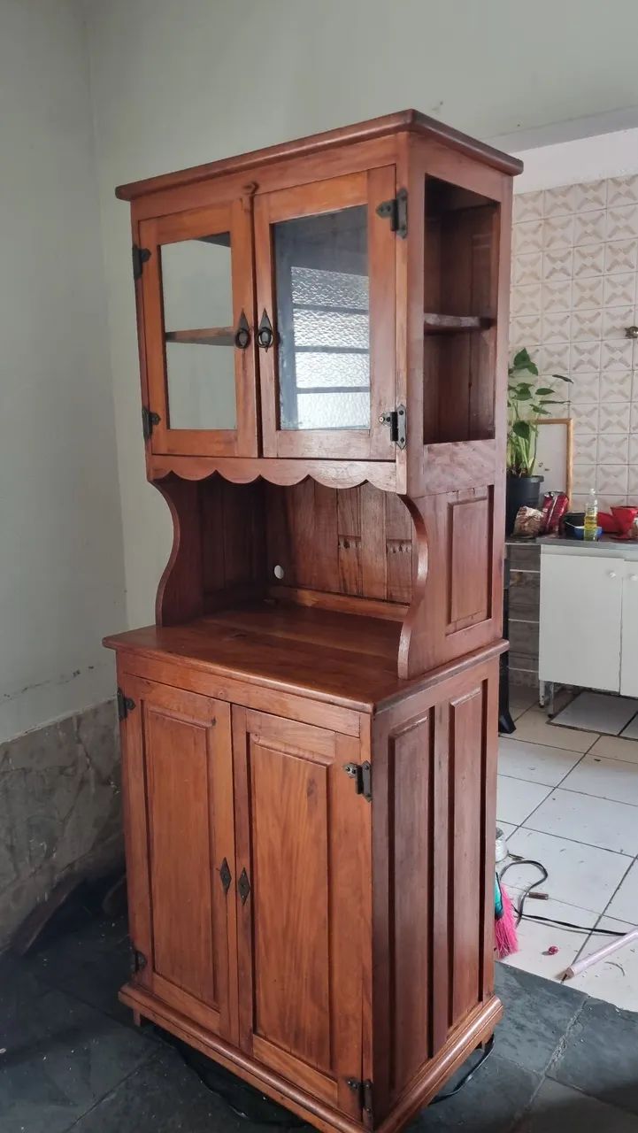 ARMARIO DE COZINHA EM MADEIRA  - Foto 2