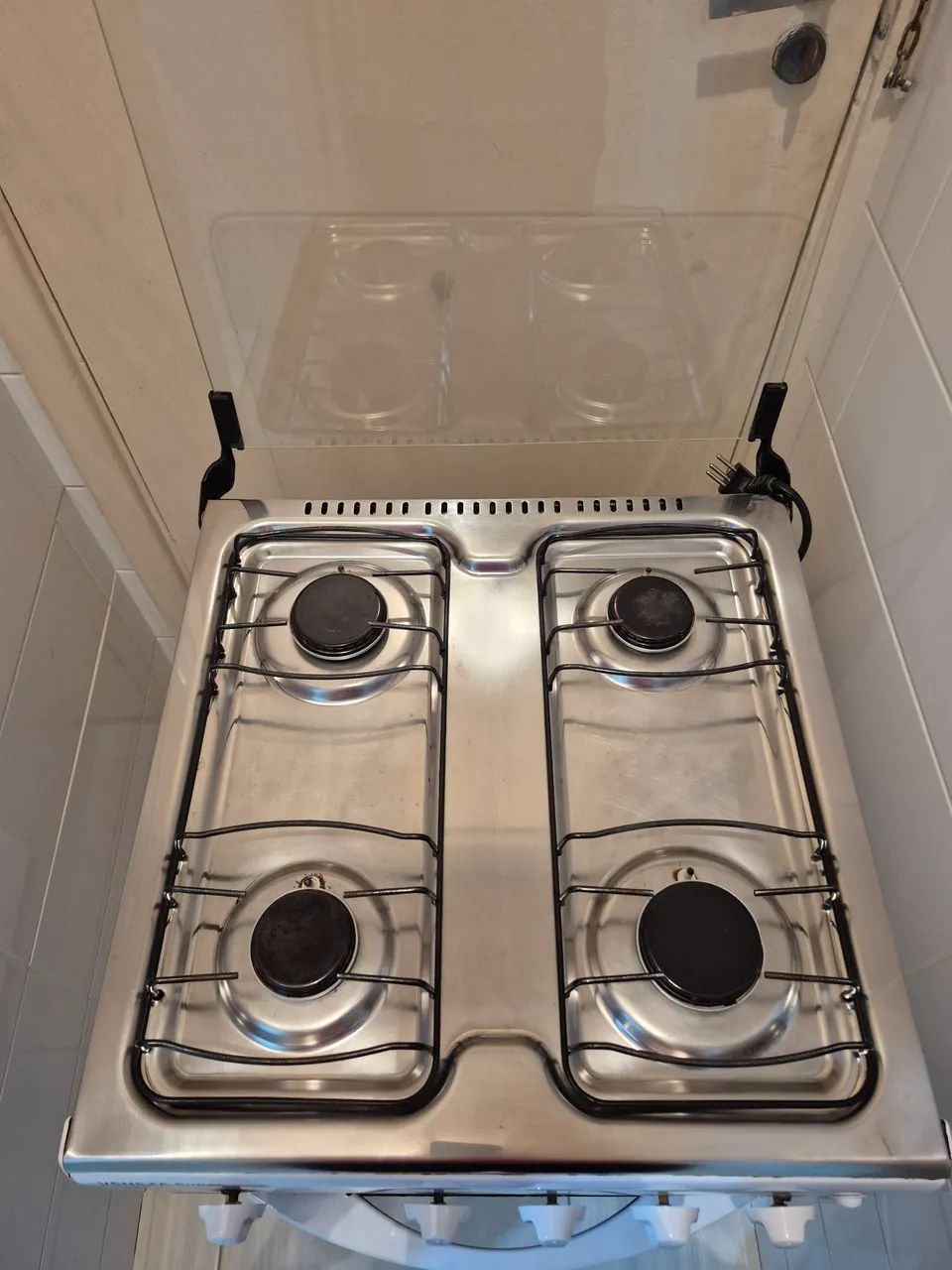 Fogão Esmaltec Veneza Super 4 bocas branco acendimento automático - Foto 2
