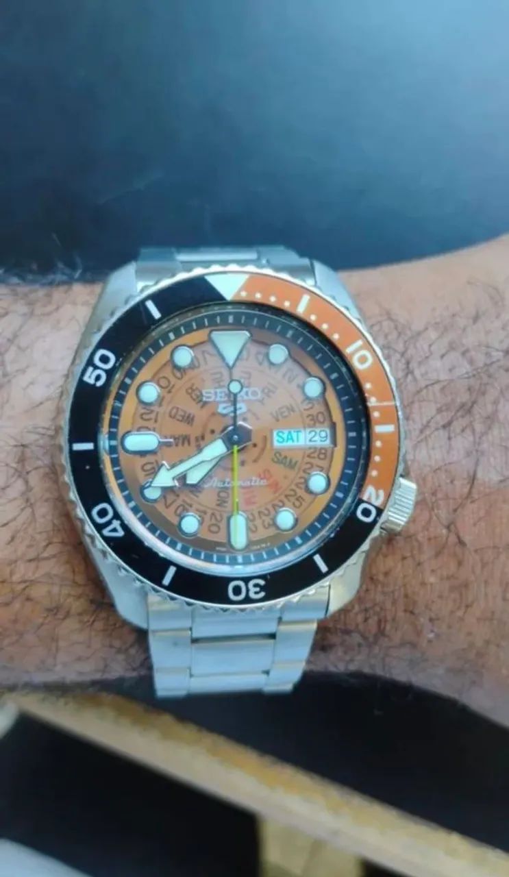 Relógio SEIKO SPORT AUTOMÁTICO  -  MUITO NOVO - Foto 3