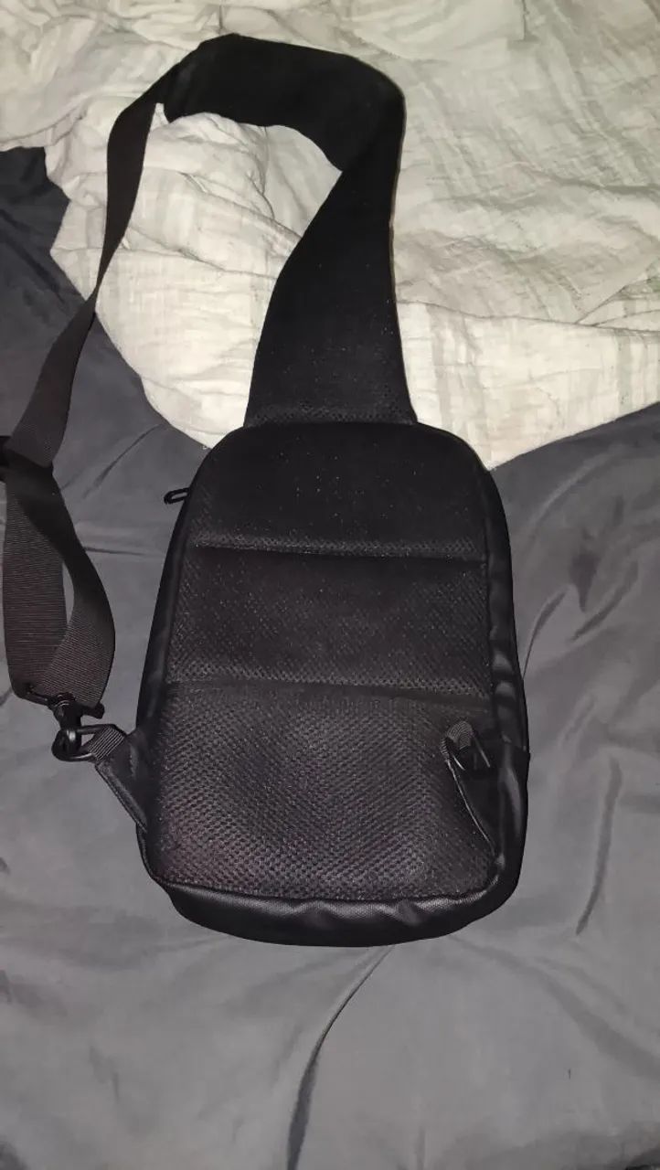 Bolsa transversal masculina - Foto 2