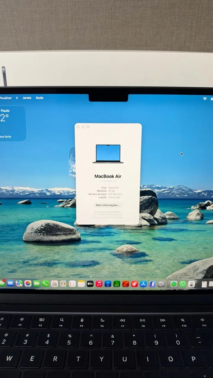 MacBook Air M5 512GB SSD 16GB  - Foto 2