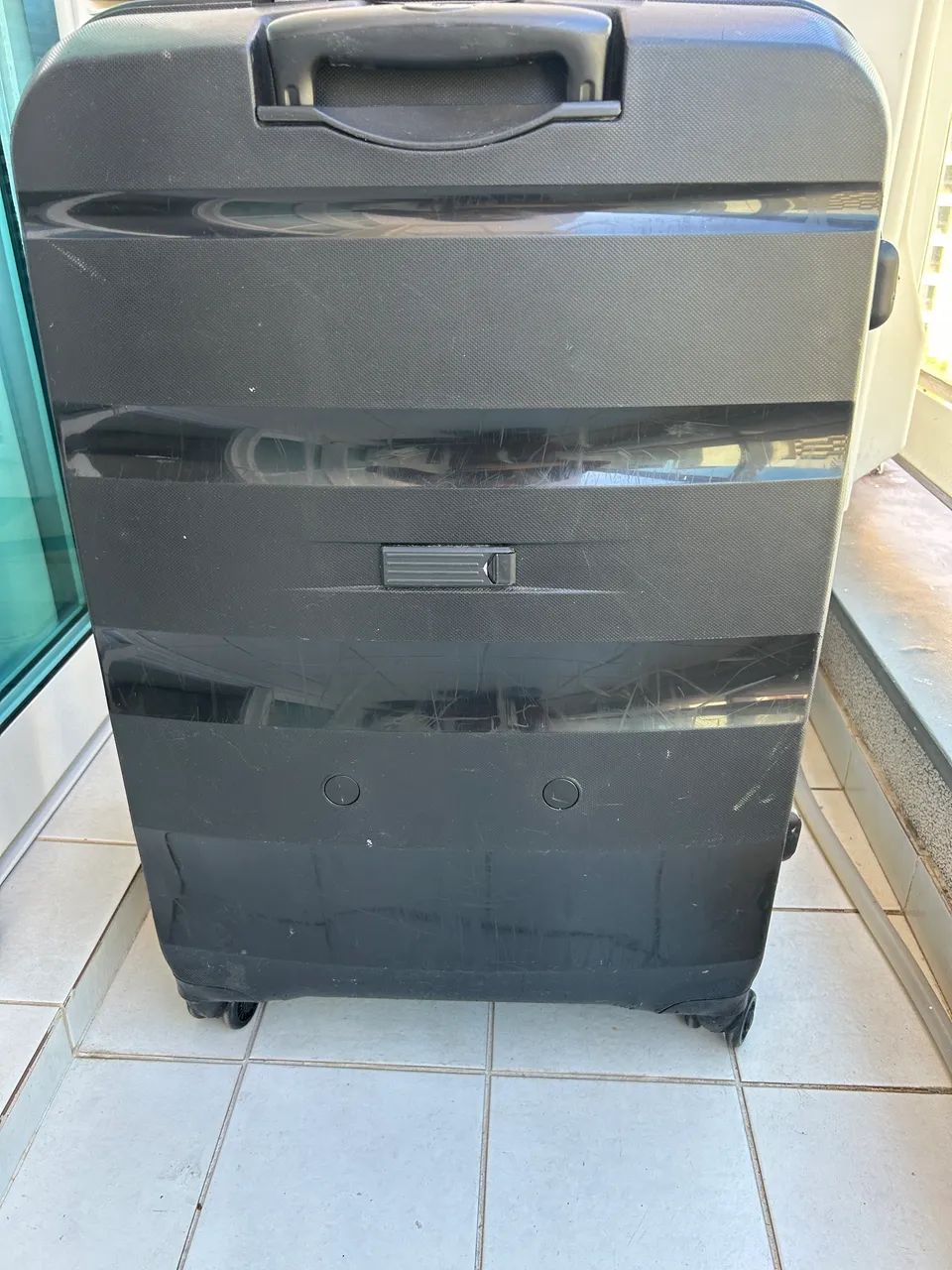 MALA DE VIAGEM SAMSONITE SPIN AIR 55 SPN EXP preta - Foto 4