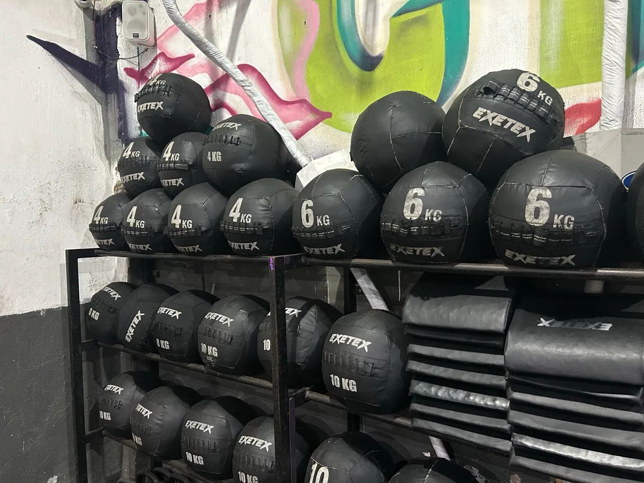 Bolas de couro para treinamento funcional 