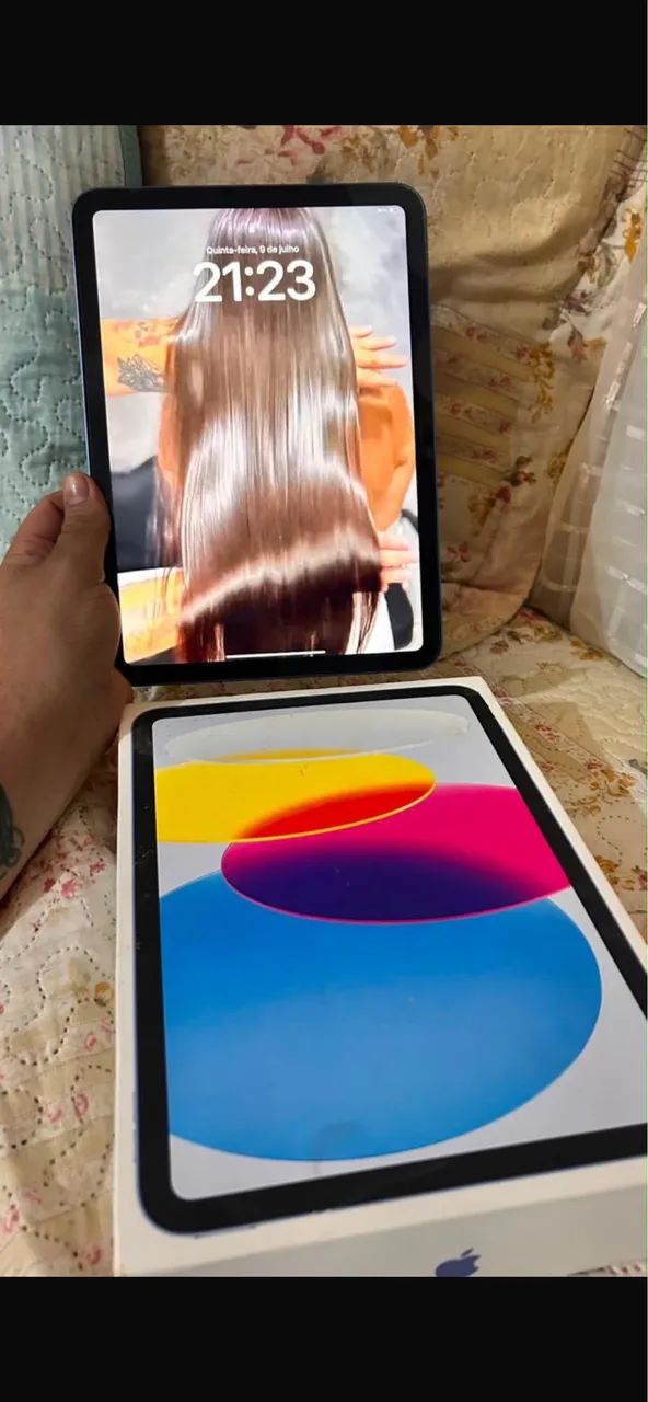 Vendo ipad 10 azul edição limitada, pouco tempo de  - Foto 2