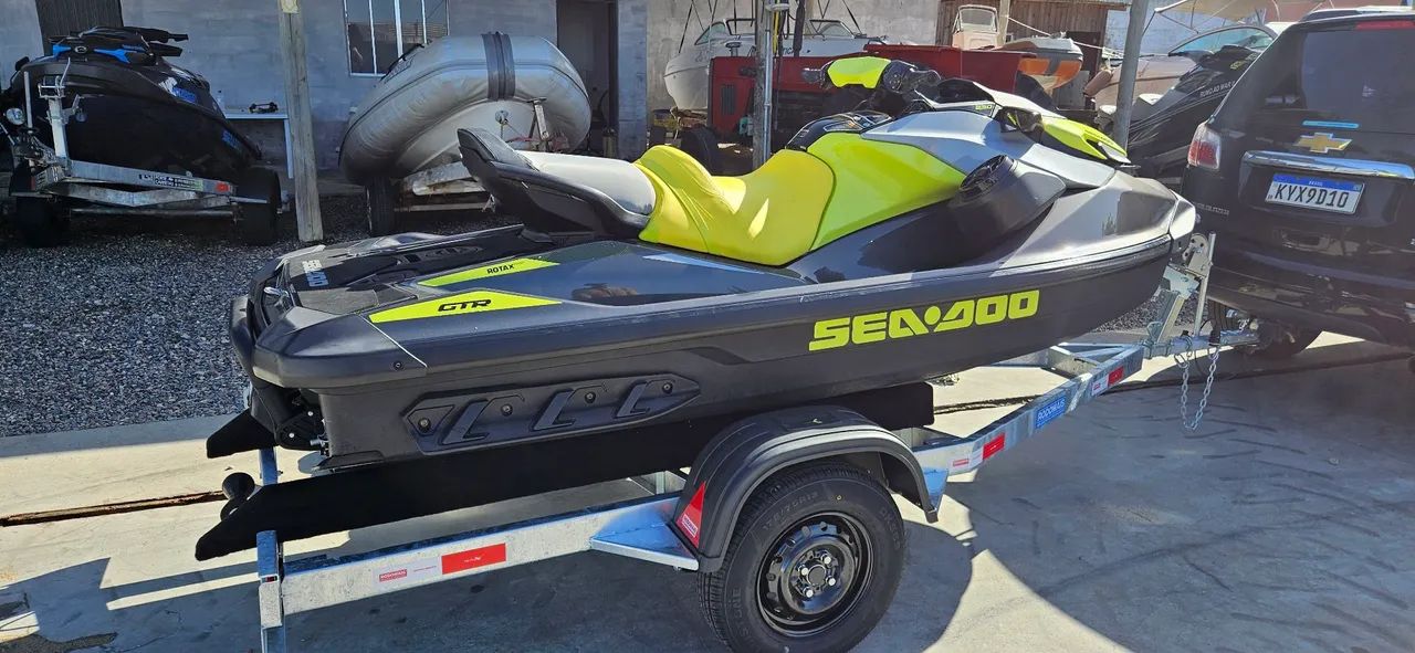 Jetski Seadoo GTR 230 Com Som Original e Carreta não é GTI - Foto 2