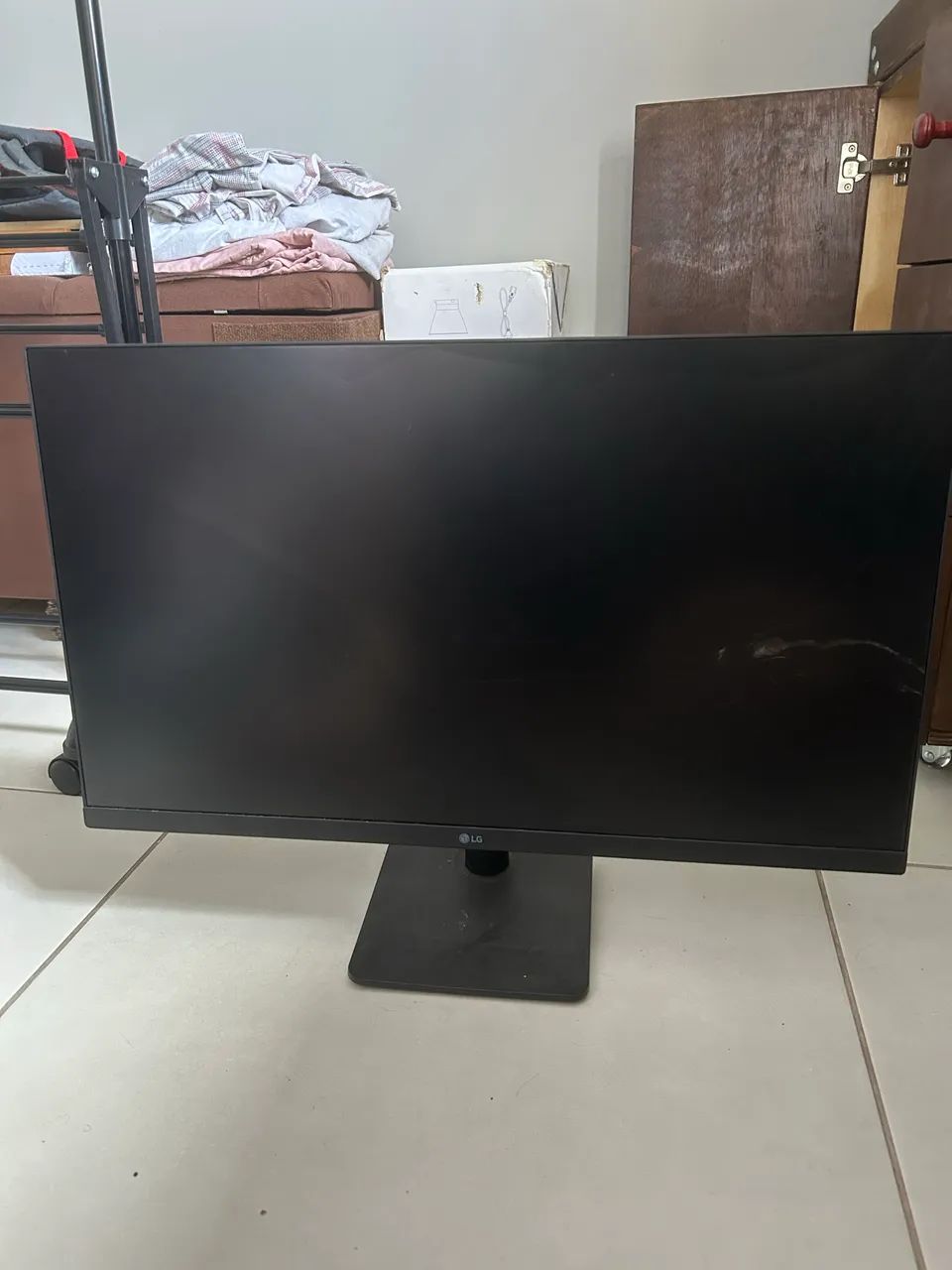 Monitor LG tela com defeito