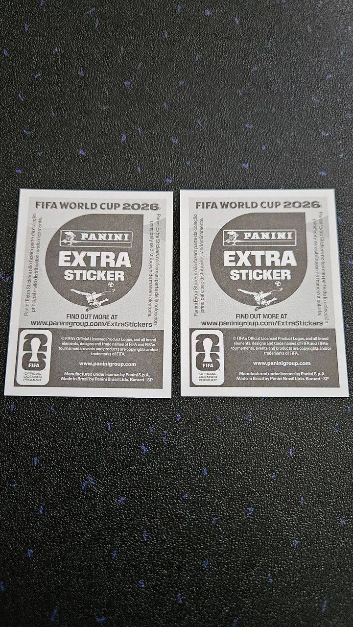 Copa do mundo 2026! Duas legends Promoção! Extras raras