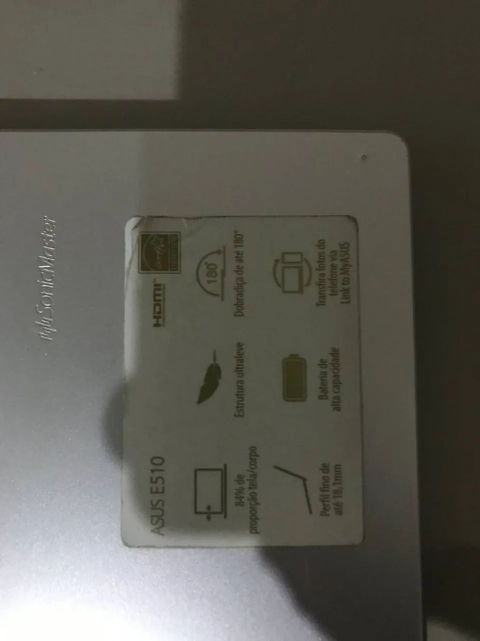 Vendo Notebook ASUS E510 - Foto 2
