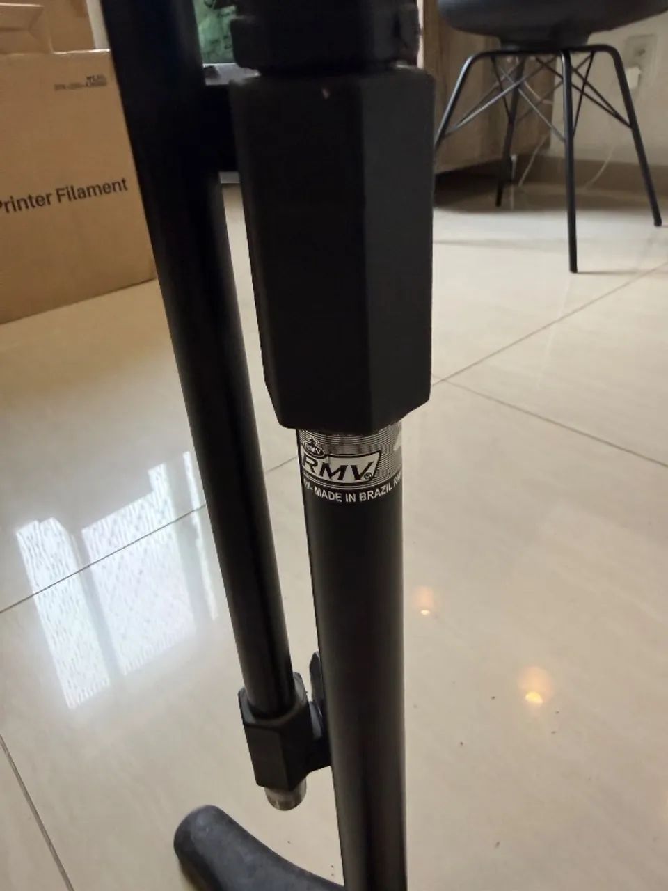 Pedestal de Microfone RMV Short - Base Redonda - Modelo Baixo - Foto 3