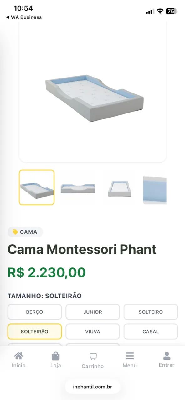 Vendo cama montessoriana marca Inphantil  - Foto 2