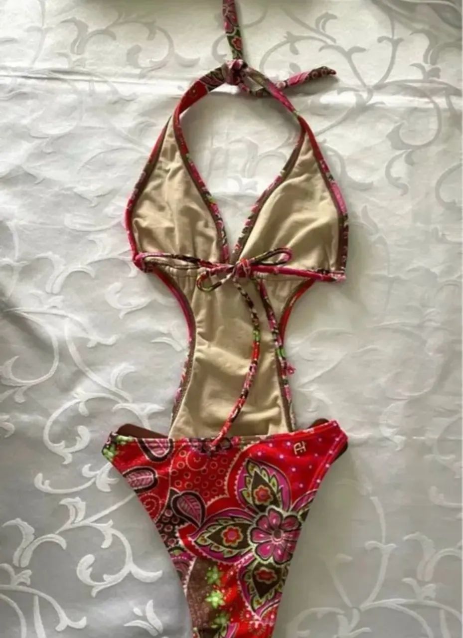 Maiô tam P estampado Ana Hickmann  - Foto 5