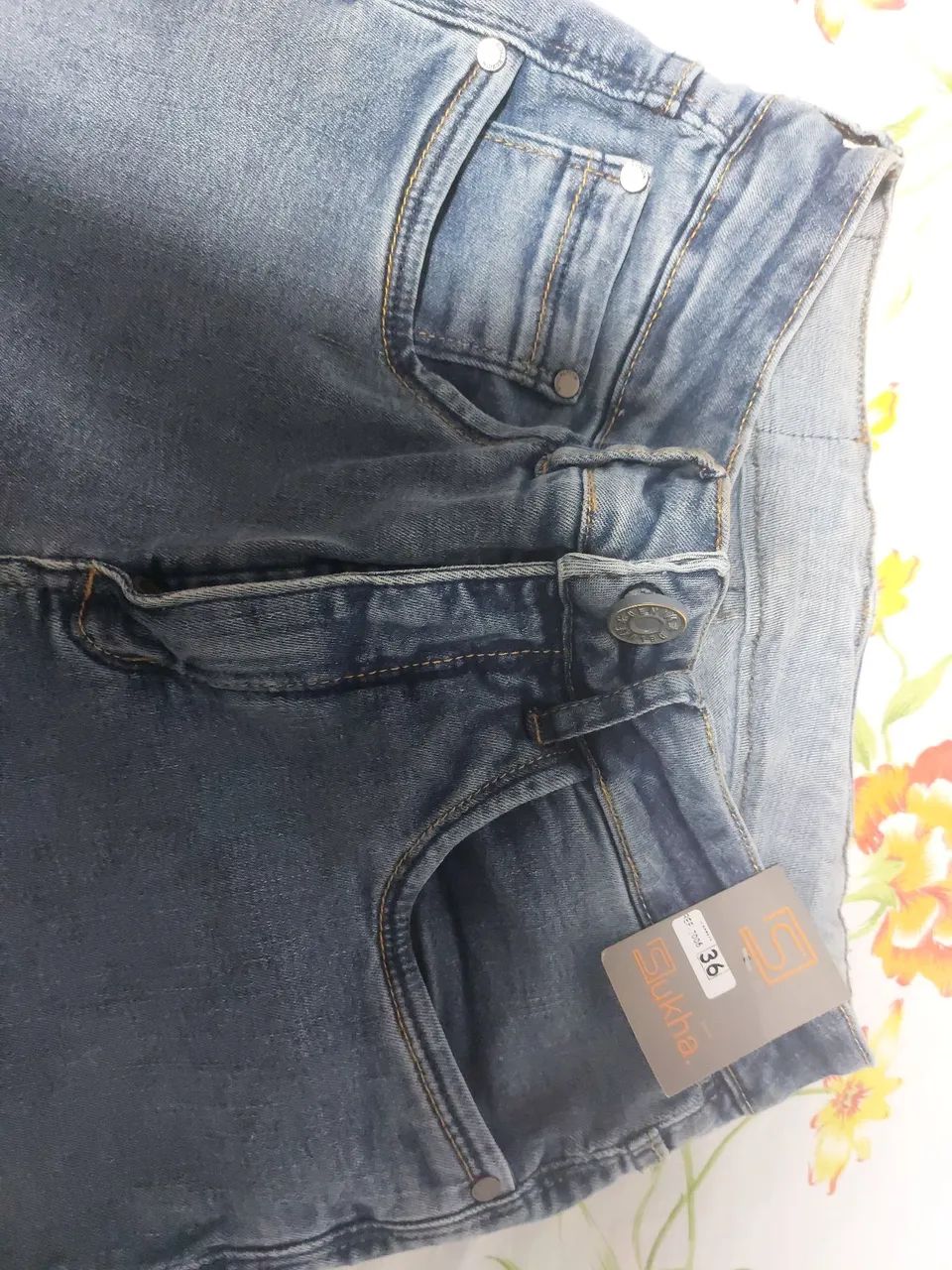 Calça skinny, TAM 36, nunca usada - Foto 2