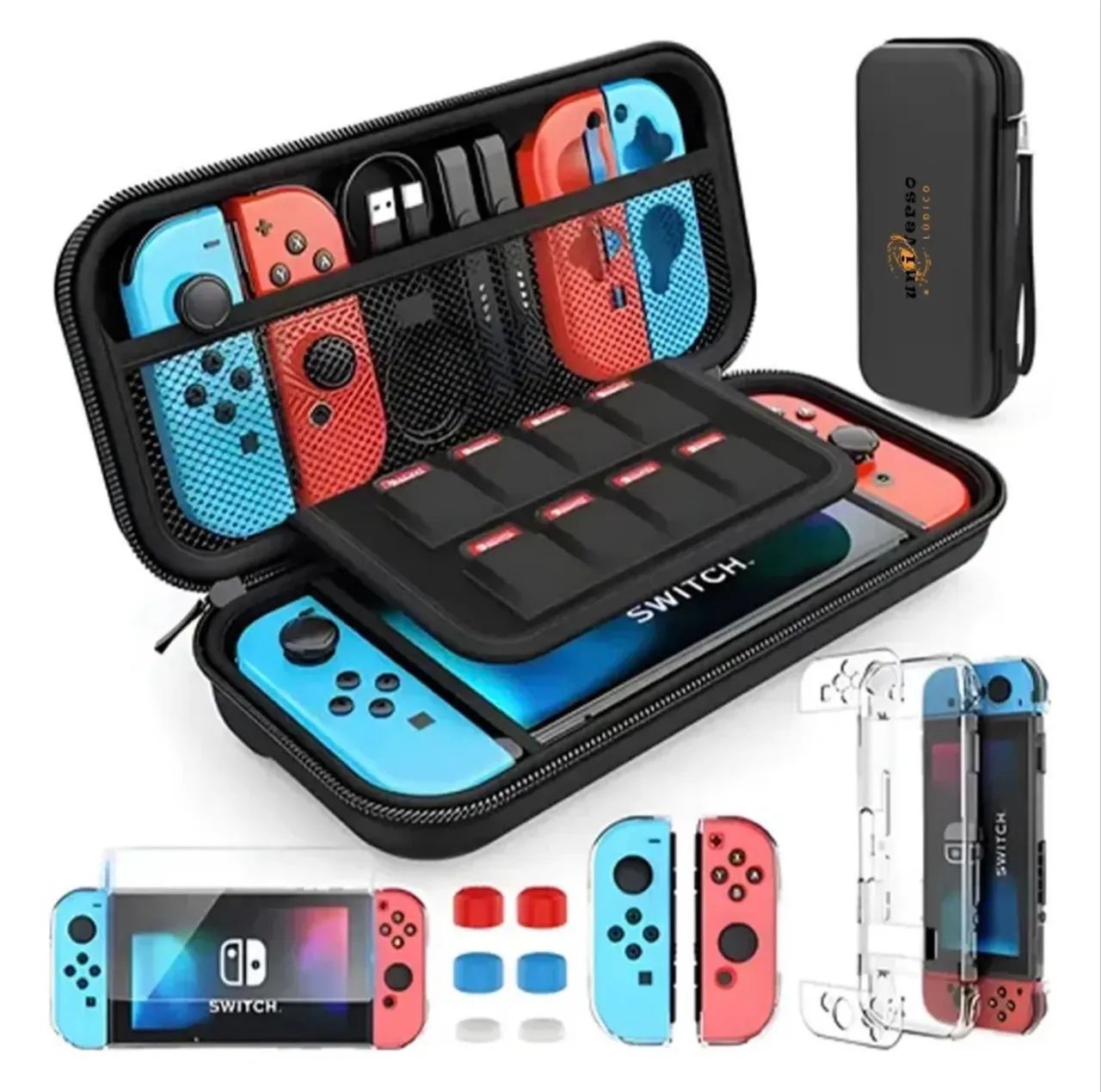 Nintendo Switch Oled com SD, jogo e acessorios - Foto 3