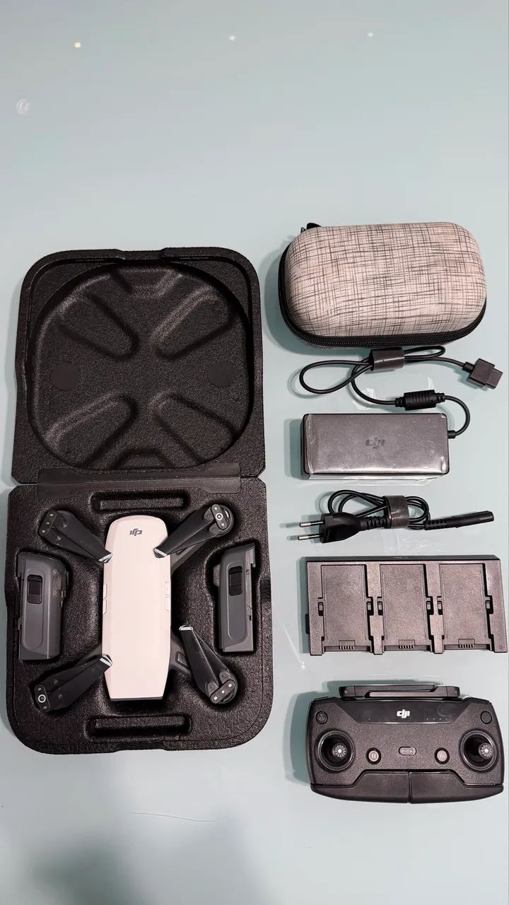 Drone DJI Spark Combo Fly More em estado de novo!