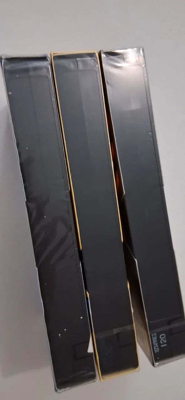 3 fitas vhs novas (lacradas)basf,panasonic e basf. - Foto 5