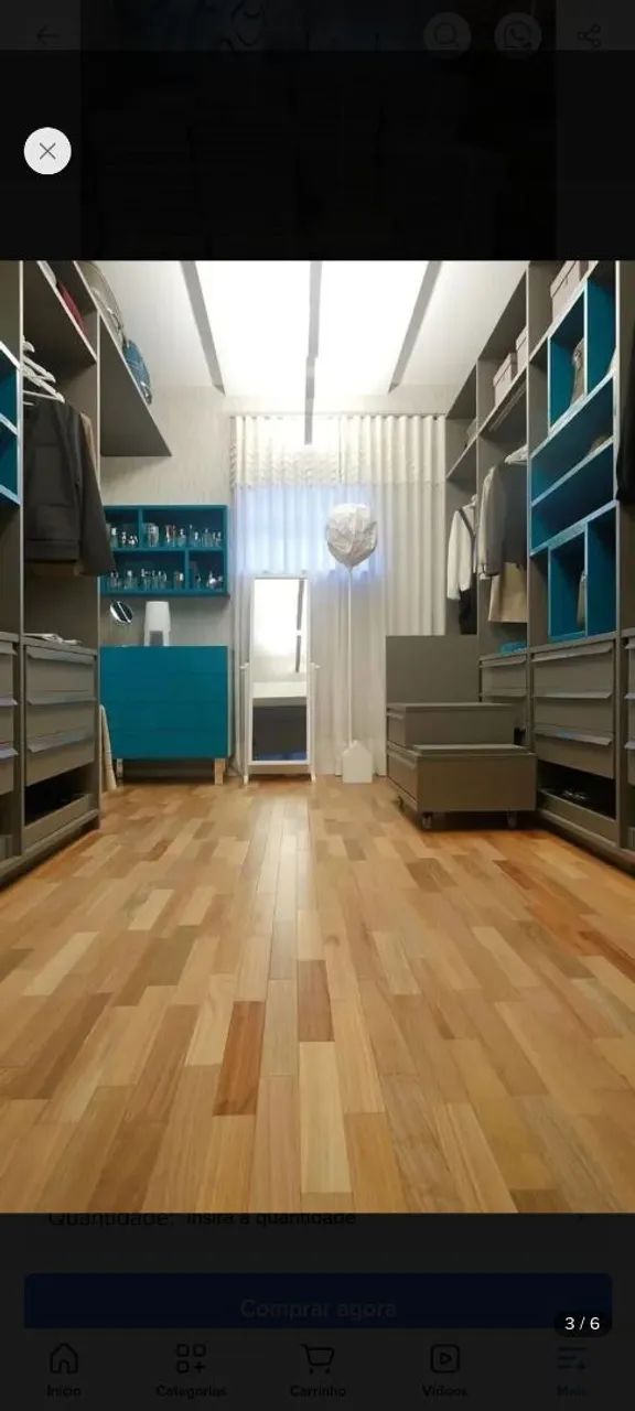 Lote piso de madeira taco Tauari 30mt2 - Foto 2