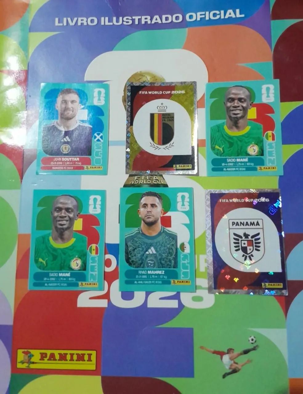 Troca de figurinhas da Copa 2026