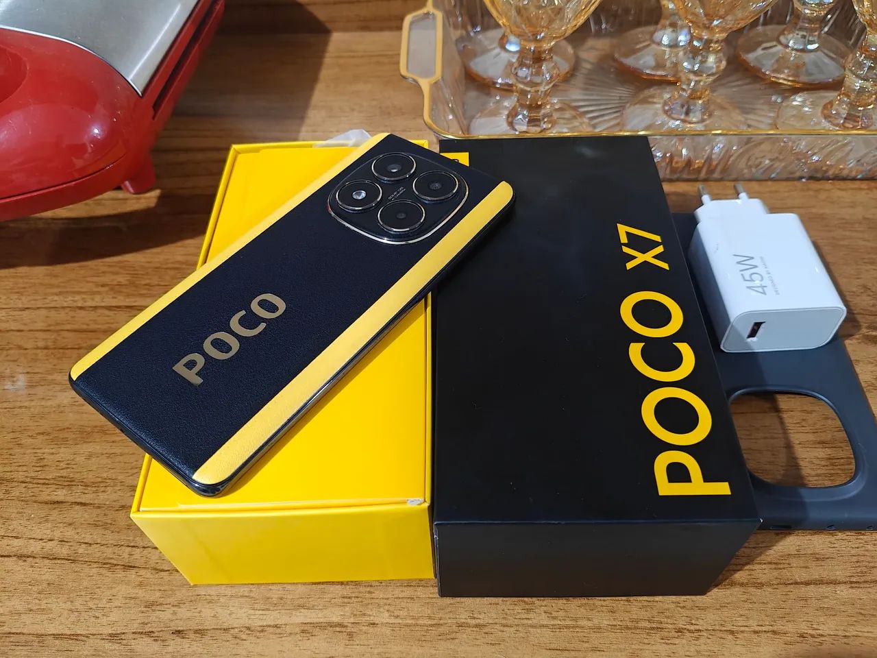 Poco x7 256 com 8 de ram  - Foto 3