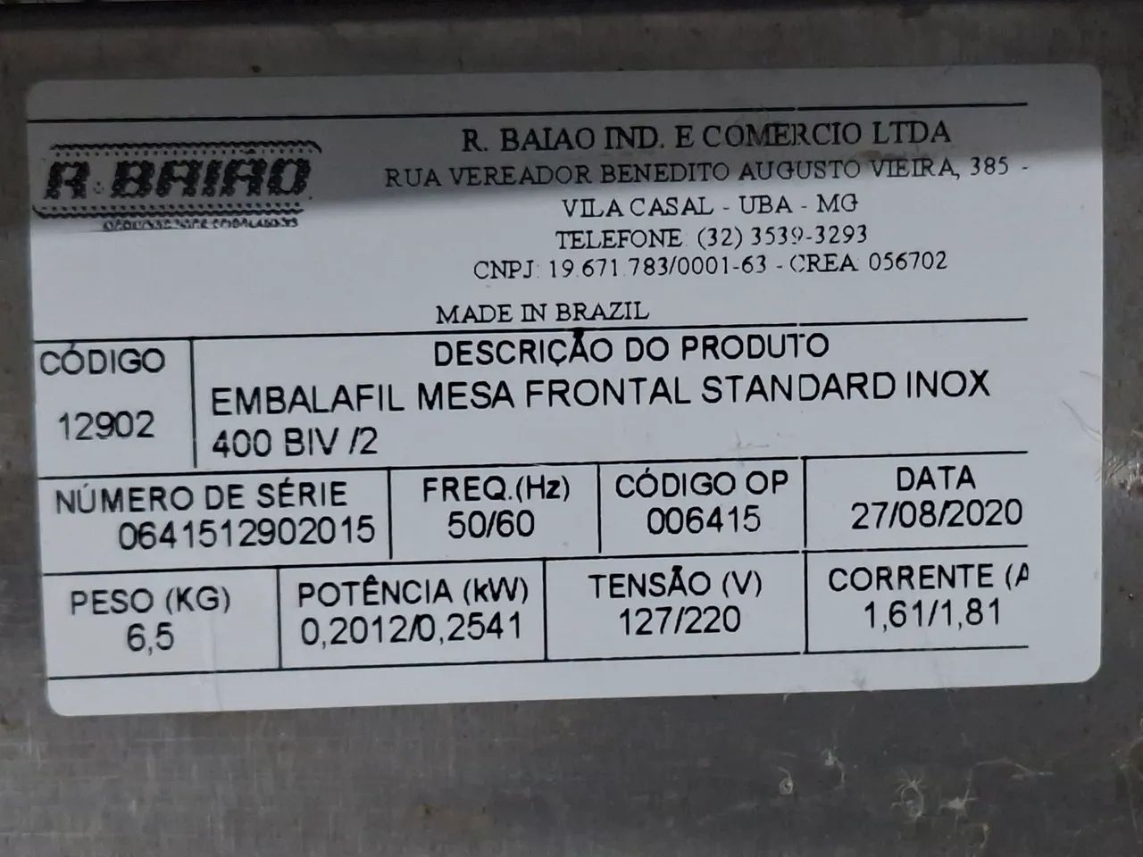 Máquina de Embalagem  - Foto 5